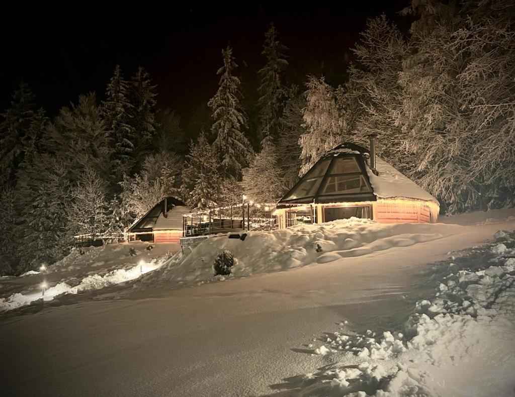 Osada Poli Koniakow - Panoramiczny Domek Nr 2 Z Prywatna Balia I Hydromasazem Exterior foto